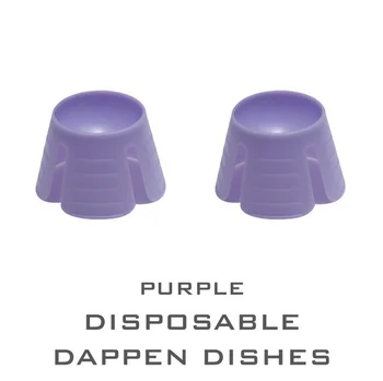 

Free shipping purple 100pcs / bag Dental Multi-purpose Disposable Dentist Dappen Dishes