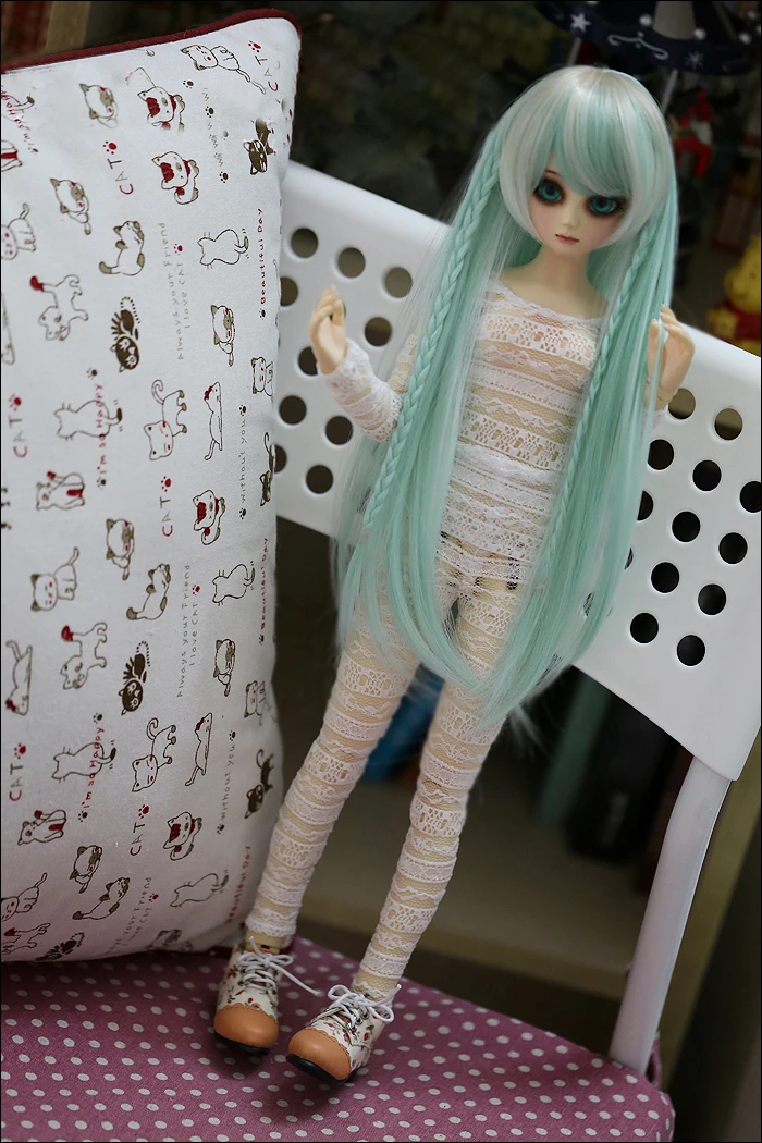 D01-P153 children handmade toy 1/3 1/4 Doll Accessories BJD/SD doll Openwork underwear with leggings set | Игрушки и хобби