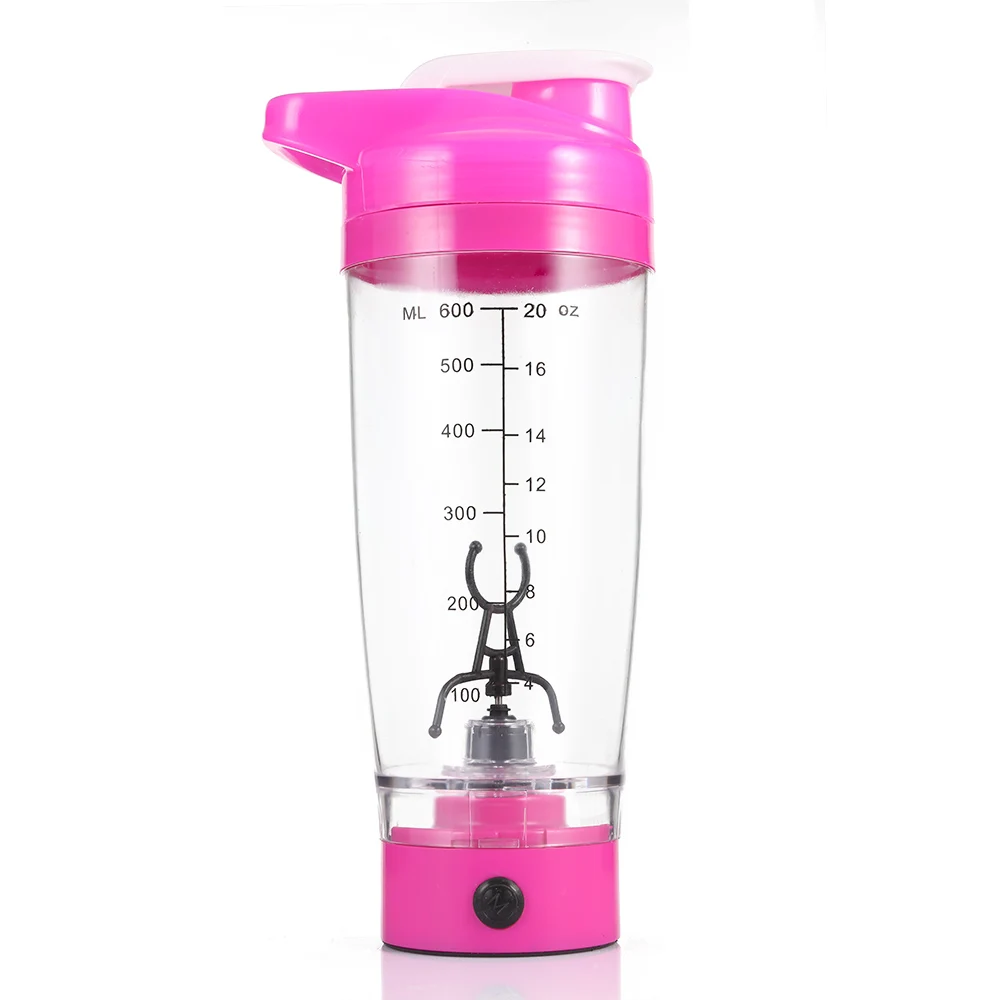 

600ML Electric Mug Portable Protein Shaker Bottle Automatic Mixing Cup Self Stirring Mug Vortex Tornado BPA Free My Water Bottle