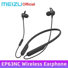 Meizu EP63NC, беспроводные наушники, Bluetooth 5,0, спортивные наушники, стерео гарнитура, IPX5, наушники с микрофоном apt-X для 16s 16
