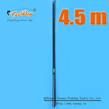 Redwolf углеродная Удочка 4,5 м ручная чистая удочки из углеволокна удочки для удочки комплект из углеродного волокна инструменты