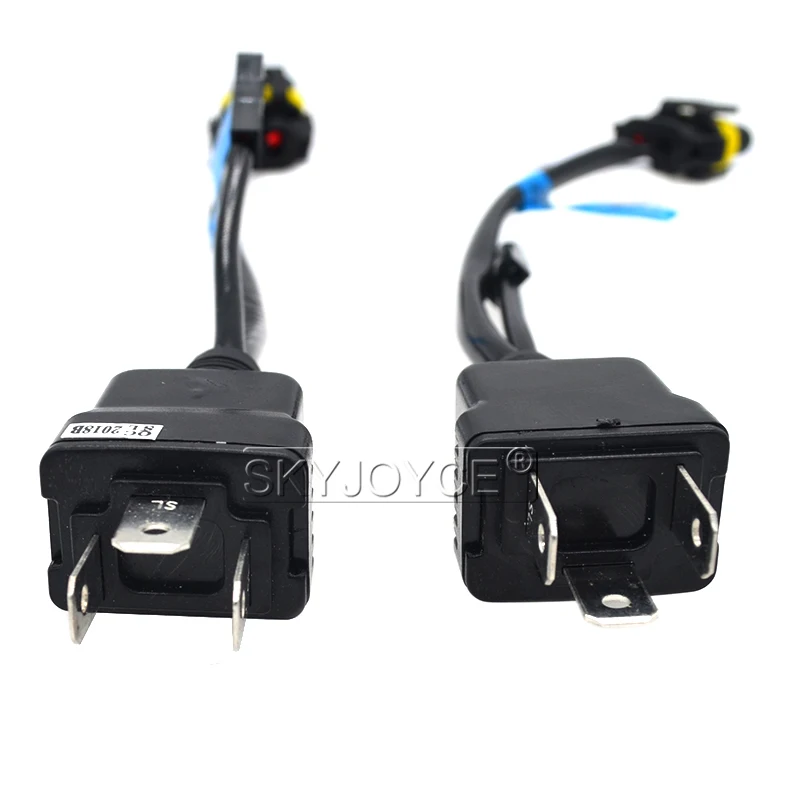 SKYJOYCE 55W DC bi xenon hid kit H4-3 xenon Lamp H4 Hilo HID Bixenon kit Bi xenon H4 Car headlight bulb 6000K 8000K 4300K 5000k (6)