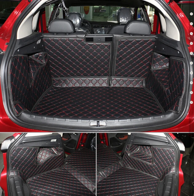 

Good mats! Special trunk mats for Citroen C3-XR 2017 waterproof cargo liner boot carpets for C3-XR 2018-2015,Free shipping