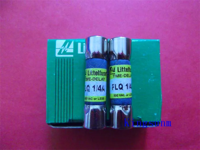 Free shipping 10pcs FLQ 1/4 TIME-DELAY America Netlon 10X38 delay fuse / 0.25A 500V | Обустройство дома