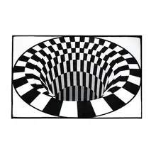 RULDGEE, простой ковер в скандинавском стиле, 3D ковер с принтом, для спальни, офиса, Хрустальный бархатный коврик, журнальный столик для гостиной, коврик