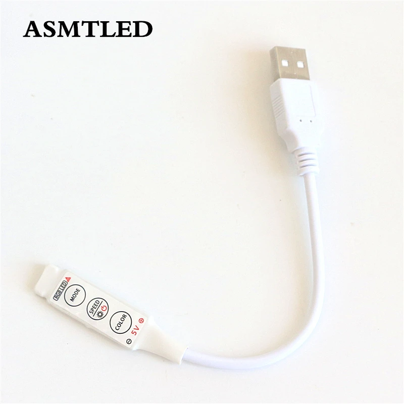 Контроллер RGB для светодиодных ленсветильник SMD 5050 2835 5 В 1 шт.|controler dimmer|remote control