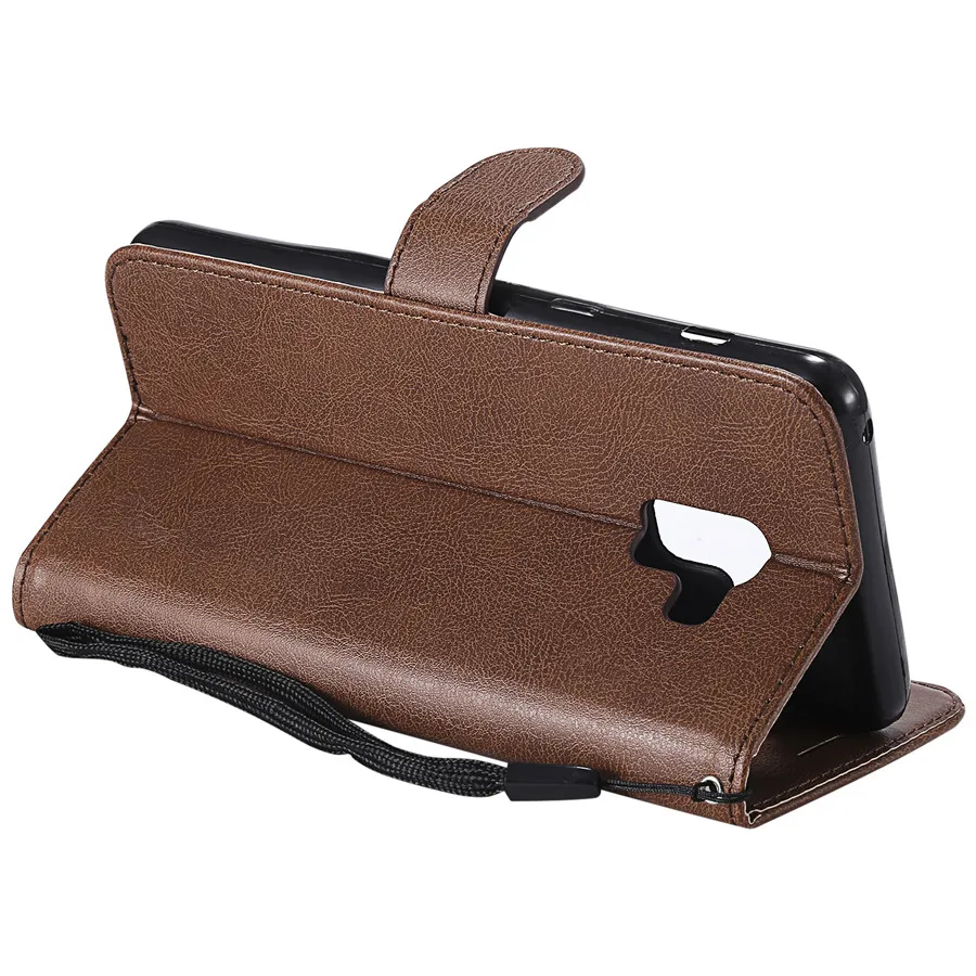 Luxury Magnetic Wallet PU Leather Case For SAMSUNG A8 Plus 2018 Card Holder Flip Phone Cover For Galaxy A8 2018 w Card Slots (23)