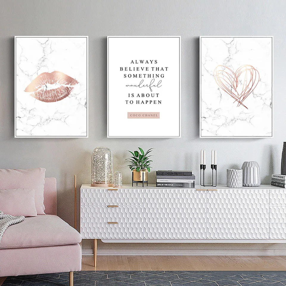 Marble-style-Posters-And-Prints-Nordic-Poster-Pink-Abstract-Painting-Art-Letter-Quadro-Wall-Pictures-For (2)