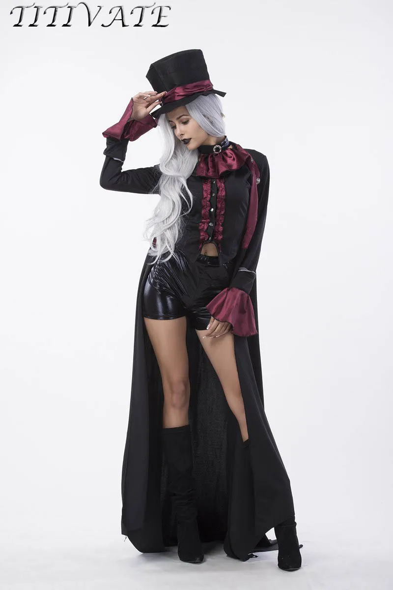 Berhias Wanita Costumewitch Jahat Gothic Steampunk Cosplay Masquerade Halloween Karnaval Kostum M L Xl Untuk Wanita Dewasa Costume Vampire Carnival Costumefancy Dress Aliexpress