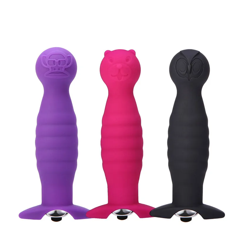 Powerful Silicone Bullet Vibrators G Spot Clitoris Massage Stimulate Vibrator Animal Lovely AV Wand Vibrating Sex Toys For Women | Красота и