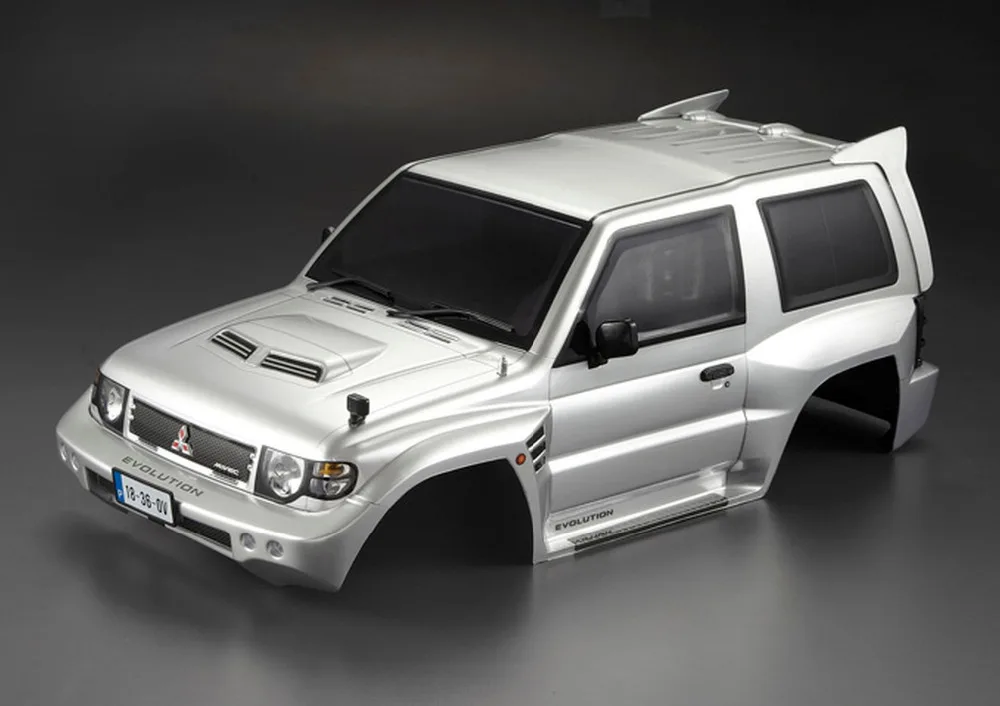 Killerbody 1/10 на дороге mitsubiisii PAJEROO EVO 1998 готовой корпус красный(с принтом) светильник ведра Собранный 48403 красный 48402 серебристый