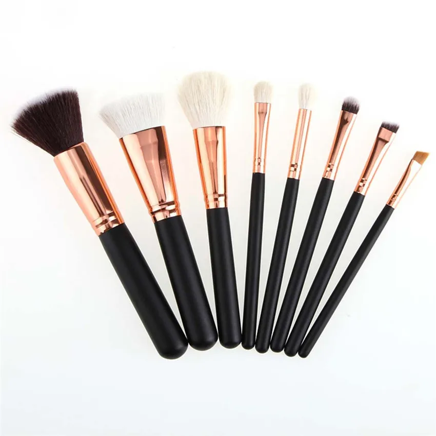 

8Pcs Cosmetic Makeup Brush Beauty Blusher Foundation Eye Shadow Professional Fashion Makeup Brush Set