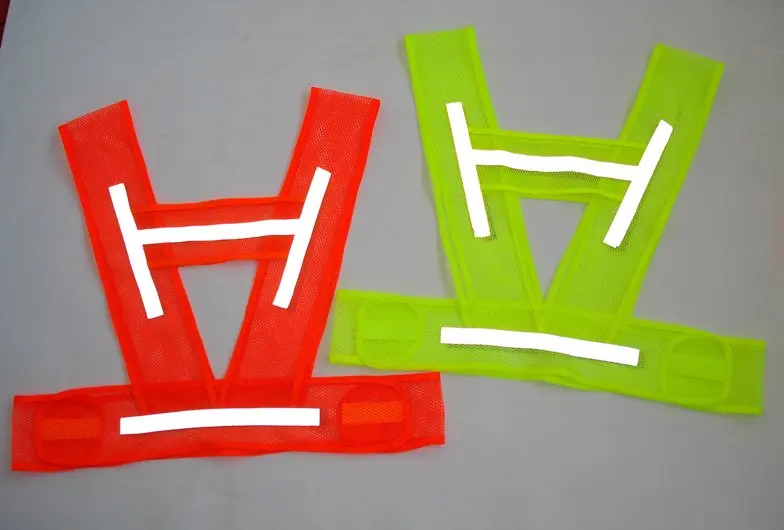 

Mesh Safety Vest Hi Vis Reflective Vest-One Size Fits All-Lime Orange