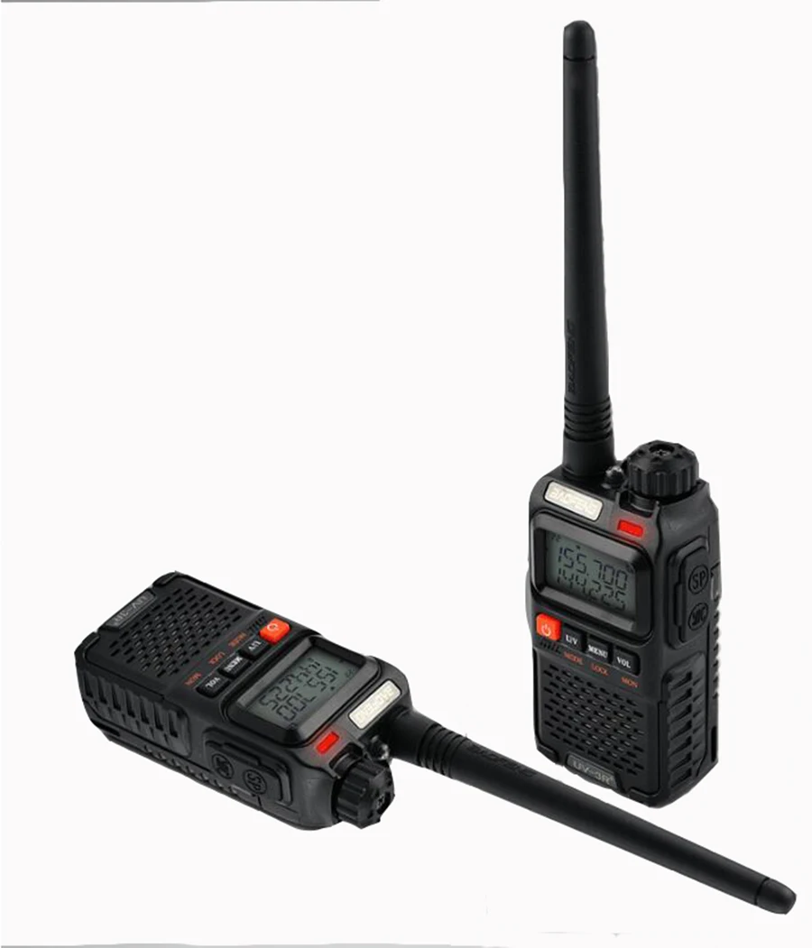 Baofeng UV-3R+ Walkie Talkie VHFUHF Dual Band UV-3R Plus Portable Walkie Talkie with Headset UV3R Two Way Ham Radio Tranceiver (5)