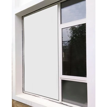 

60"x20"(1.52x0.5m) White Frost Window Film Privacy protection solar tint Sun reduce Anti-UV Building Window Tint Film sticker