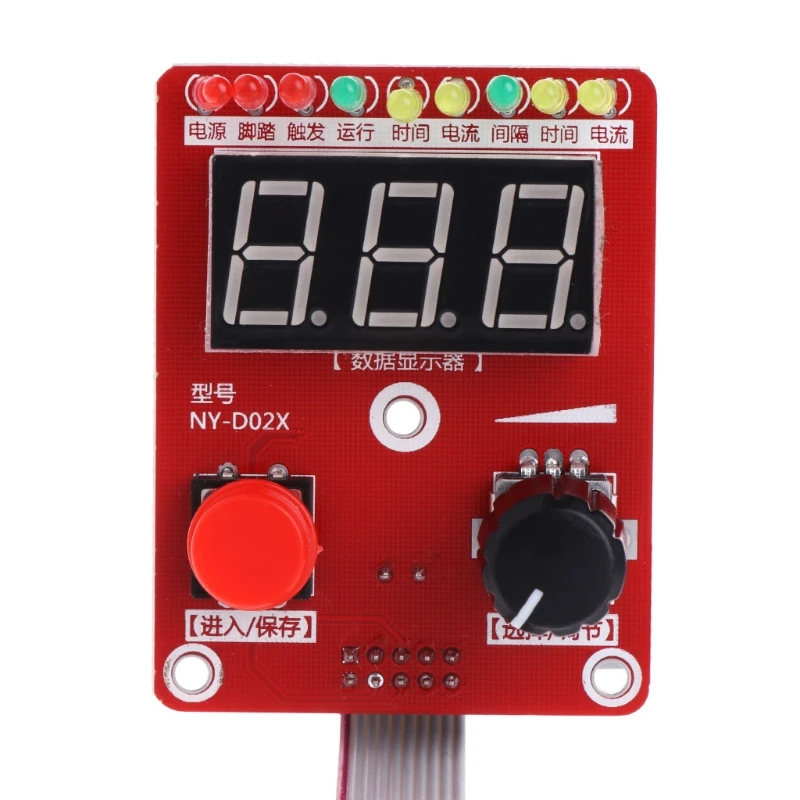 

100A/40A Double Pulse Encoder Spot Welder Welding Machine Time Current Control