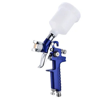 

0.8mm/1.0mm Nozzle H-2000 Professional HVLP Spray Gun Mini Air Paint Spray Guns Airbrush For Painting Car Aerograph