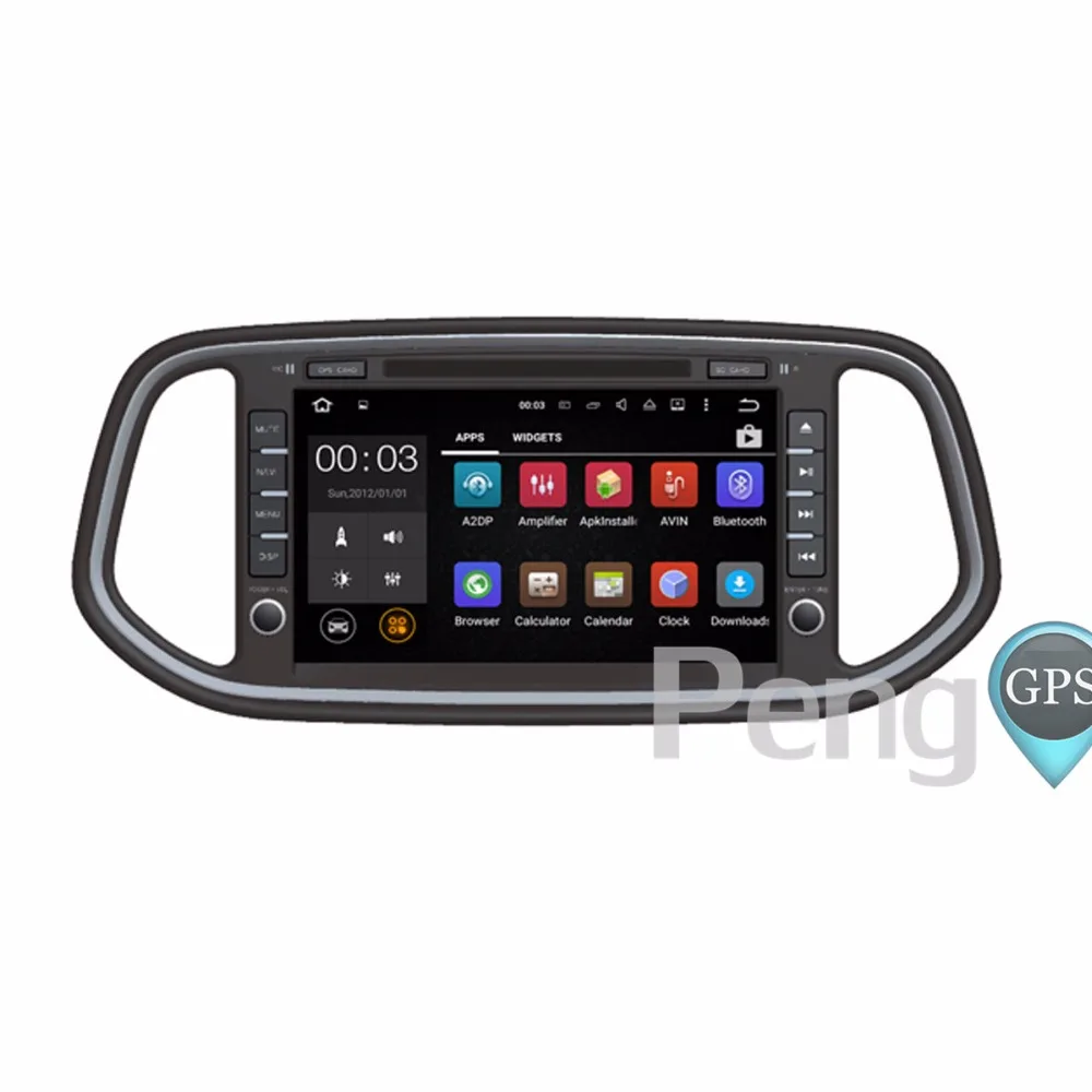 Cheap Octa Core 2 Din Stereo Android 8.0 Car CD DVD Play GPS Navigation Radio for KIA KX3 2014 2015 2016 2017 Autoradio Headunit WIFI 4