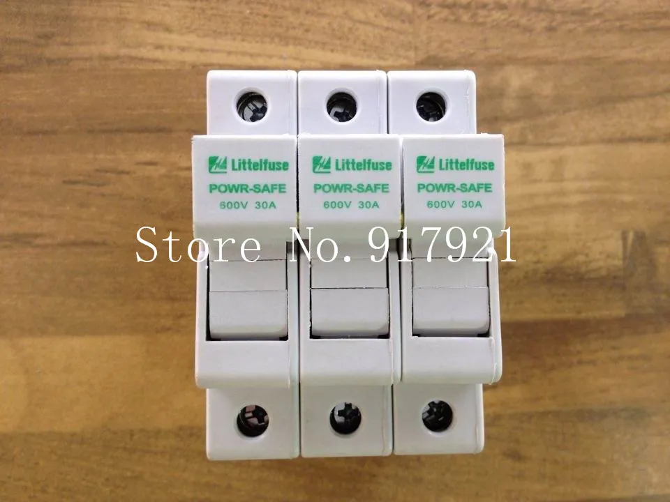 

[ZOB] The United States Litteltuse POWR-SAFE 600V Lite fuse holder 30A 10x38 genuine original --10PCS/LOT