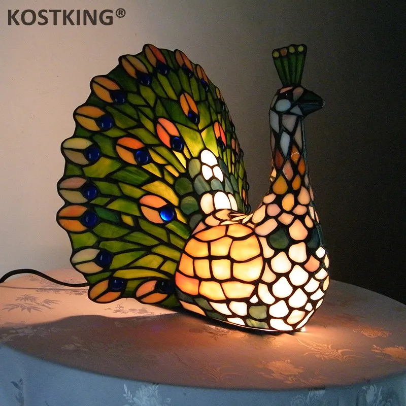Tiffany Table Lamp Led Peacock Stained Glass Bedroom Bedside Lamp Shade Desk Lamps Art Home Deco Mariage Luminaria Light Desk Lamps Aliexpress Tiffany Table Lamp Led Peacock Stained Glass Bedroom Bedside Lamp Shade Desk Lamps Art Home Deco Mariage Luminaria Light Desk Lamps Aliexpress