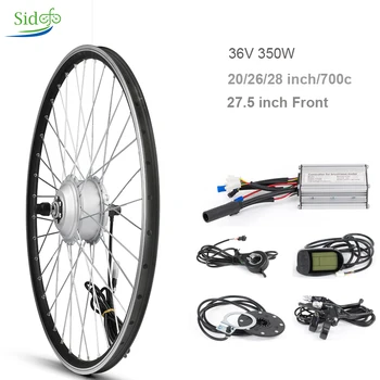 

Ebike Conversion Kit Front Wheel 36V 350W Brushless Hub Motor Electric Bike Kit Electric Bicycle Motor 20/26/28 inch MTB Hub