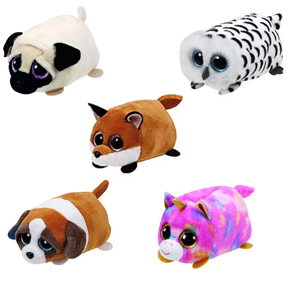 

2019 New Teeny Tys Mab s Giraffe Plush Toy 10cm Stuffed Animal Doll Cute Kids Toy Gift Phone Screen Cleaner
