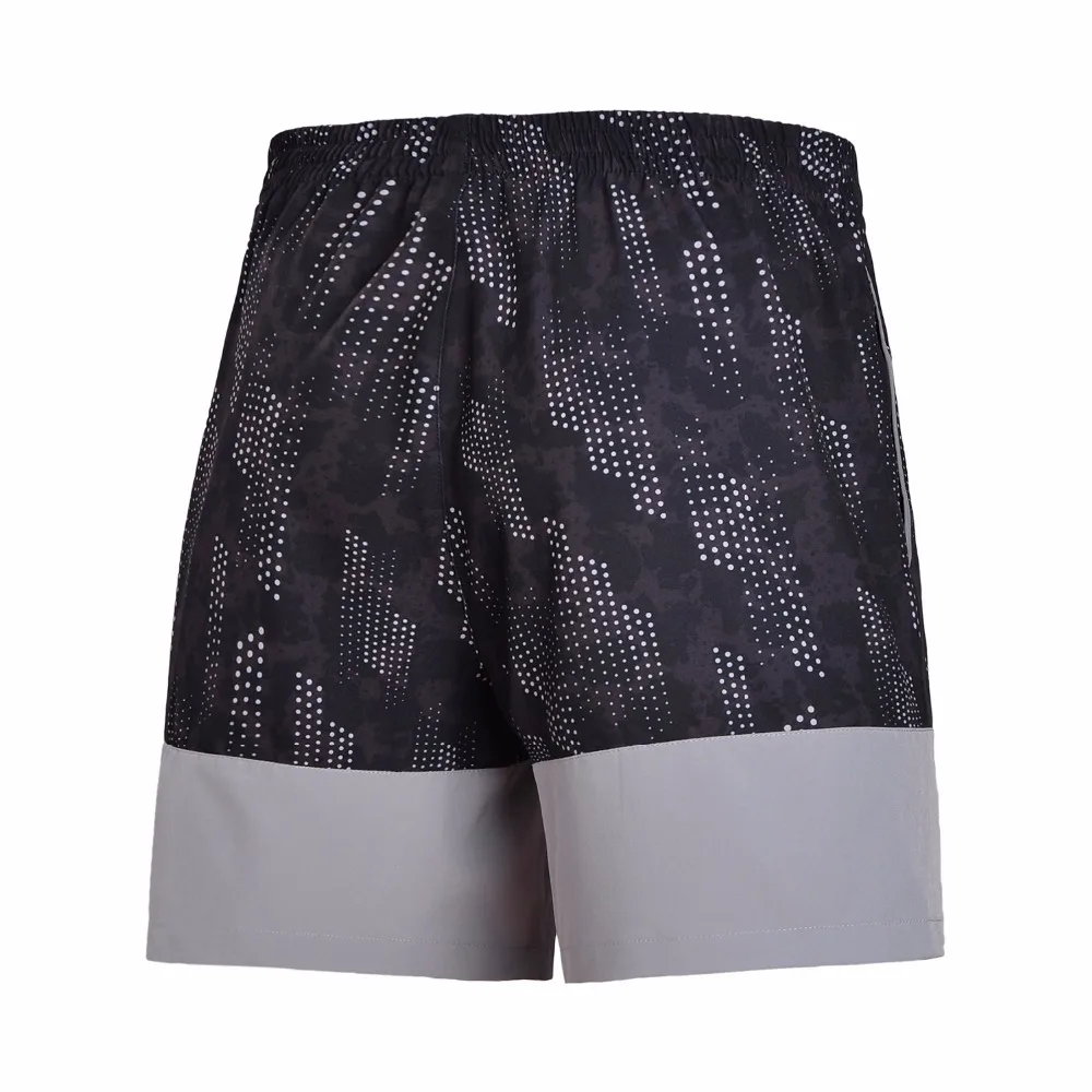 Li Ning мужские шорты для бега сухой погоды обычная посадка 91.1% полиэстер 8.9%