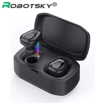 

A7 TWS Bluetooth V5.0 Earphone Bass Stereo Earphones Wireless Earbuds Headset With Mic Charging Box For Huawei Xiaomi iPhone