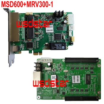 

MSD600+MRV300-1 LED Sending Card+LED Receiving Card RGB LED control system P3 P4 P5 P6 P7.62 P8 P10 P12 LED display controller