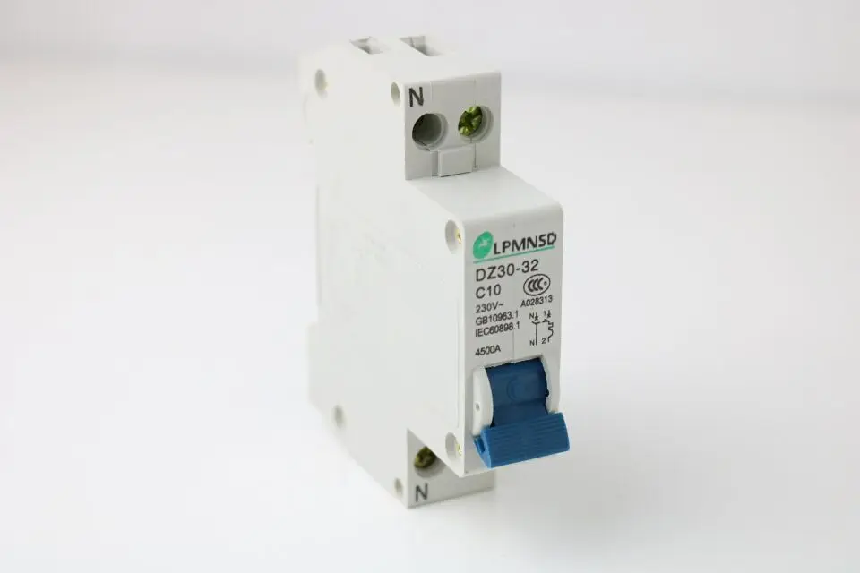 

DZ30-32 10A Hot air switch, low-voltage electrical miniature circuit breakers Miniature Circuit Breaker DPN 10A