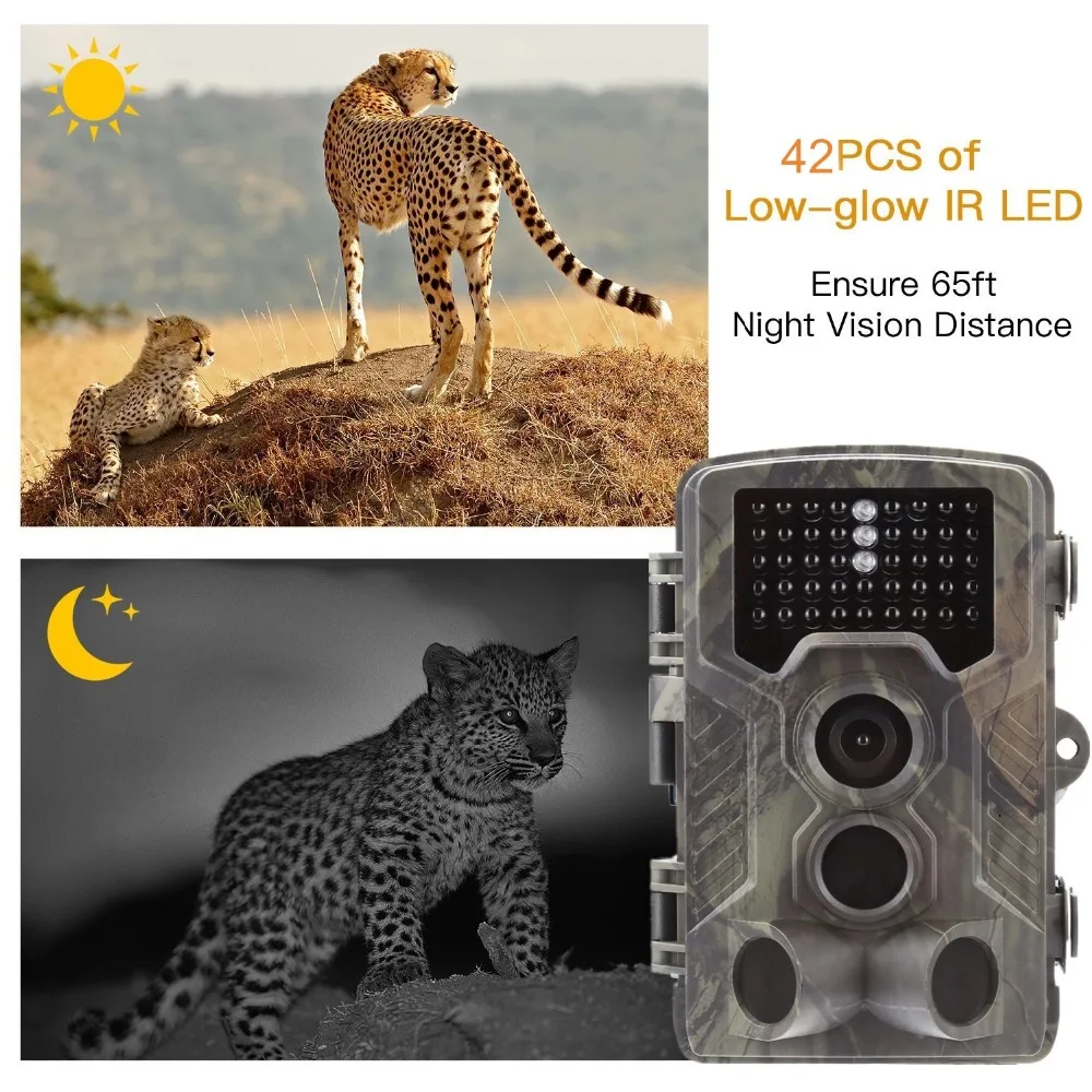 Thermal Hunting Camera Infrared Motion Sensor with MMS GSM GPRS transfer scout guard Wireless wildcamera for home security hidden wildlife traps camera (7)
