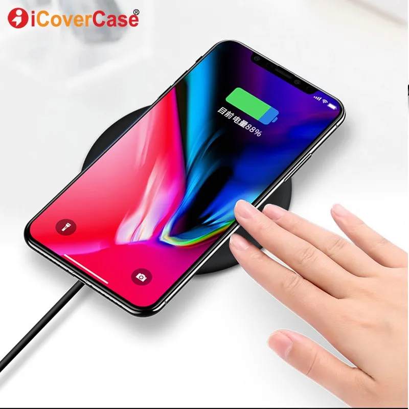 Qi Беспроводное зарядное устройство для Samsung Galaxy S9 Plus + S8 Active S7 Edge S6 зарядные