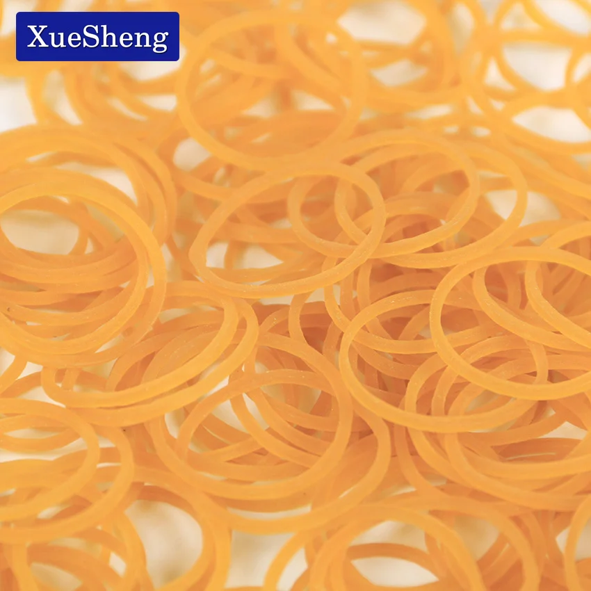 200 PCS/bag High Quality Office Rubber Ring Rubber Bands Strong Elastic