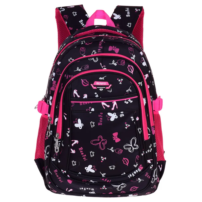 

Multi-Function Large Capacity School Bags Girls Boys Waterproof Cartoon Butterfly Backpacks Schoolbag Mochila Escolar Infantil