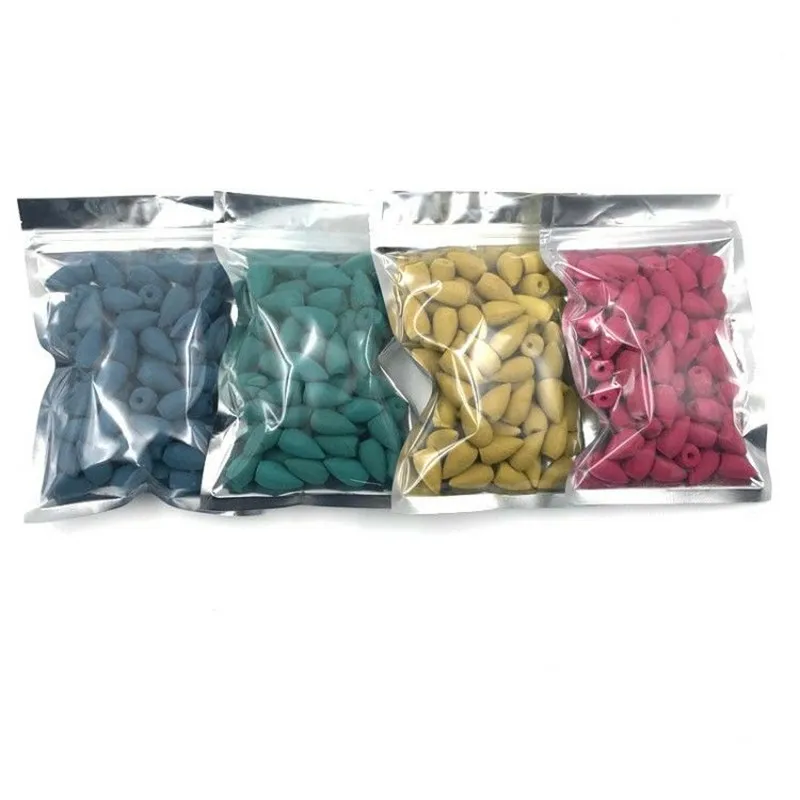 

50PCS Household Natural Backflow Incense Fragrant Reflux Aromatherapy Cones