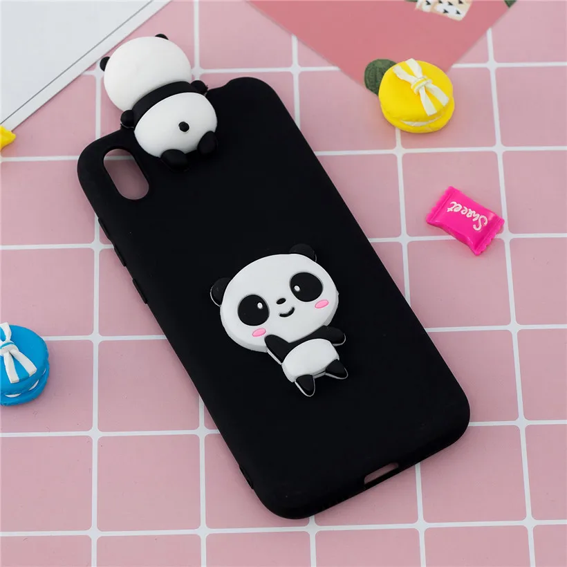 

Soft 3D Cartoon Case For Huawei Honor 8A 8X 8C 9 Lite P30 Pro Lite Mate 20 Pro P Smart 2019 Silicone Case Panda Shell P30 Lite