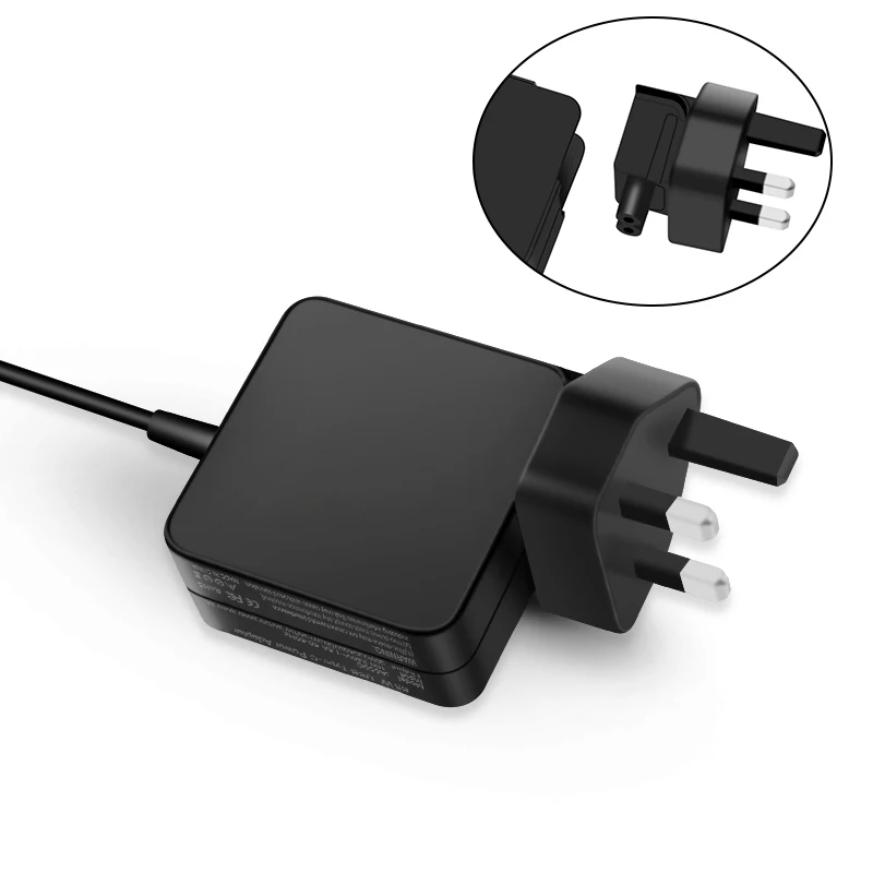 For Dell/For Xiaomi air/For Huawei Matebook/For HP Spectre/For Lenovo/For Macbook 65W USB Type-C AC Adapter Charger Power Supply