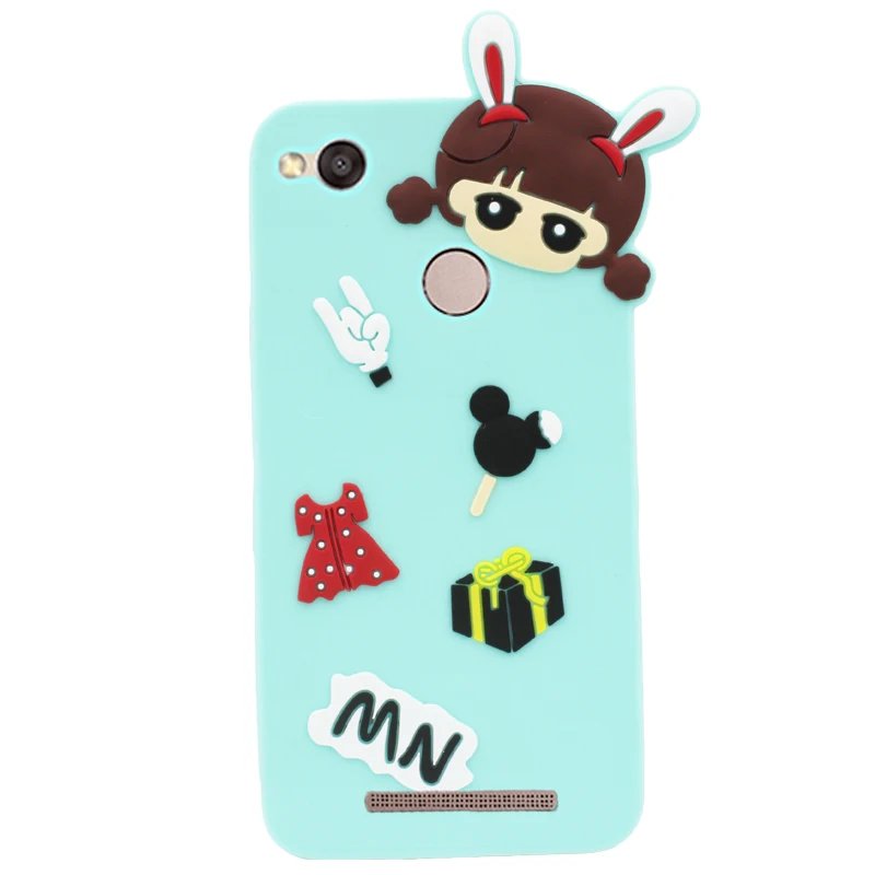 2016 модное кремния тпу 3d высокие защитные сотовый телефон case для xiaomi redmi pro coque