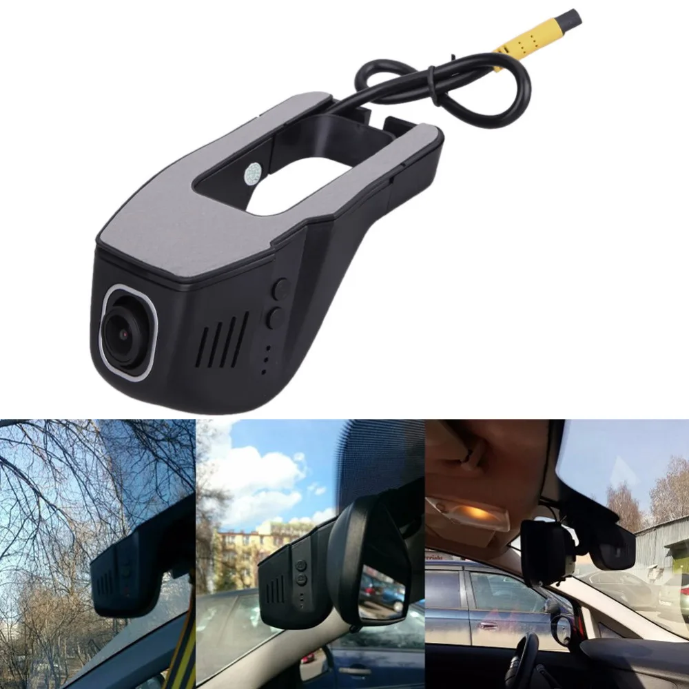 Kopen Dvr Camera Digitale Video Recorder Groothoek 1080 P WiFi Registrator Dash Cam Dashcam Camcorder voor Auto Moto Night Vision