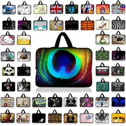 Перо павлина Тетрадь сумка Smart Cover Планшеты Laptop Sleeve для 10 ''12 13'' 14 ''15'' 17 ''MacBook HP сумка для ноутбука dell