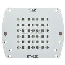 42 пятна 3535 светодиодный Bondling Pad светодиодный потолочный светильник алюминиевая основа медная печатная плата для CREE XP-G XT-E XP-E 3535 светодиодный бусины