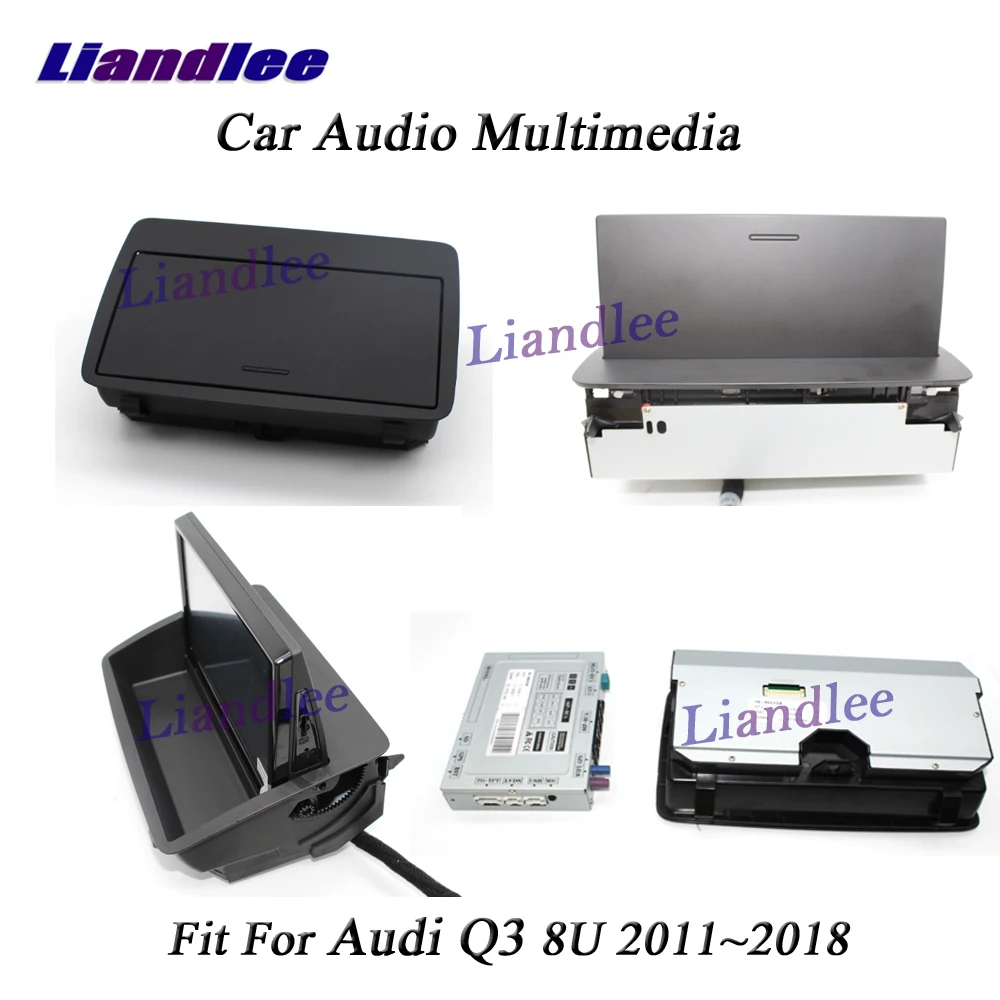Top Liandlee Car Android System For Audi Q3 8U 2011~2018 With AUX Radio TV BT CD DVD Player GPS Navi Navigation BT Screen Multimedia 3