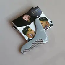 by DHL 100Pcs Beard Bro Beard Shaping Tool Styling Template Shaping Comb for Hair Beard Trim Template Beard Modelling Tools