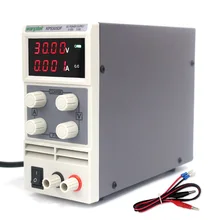 KPS305DF стабилизаторы дисплей Регулируемый лабораторный 0,01 V 0.001A 30V 5A переключатель DC источник питания/