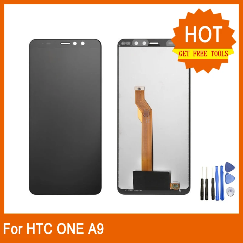 

For HTC ONE A9 Original 100% Working LCD Screen Display 5.0"Touch Panel Monitor Assembly Replacement Parts+ free Tools