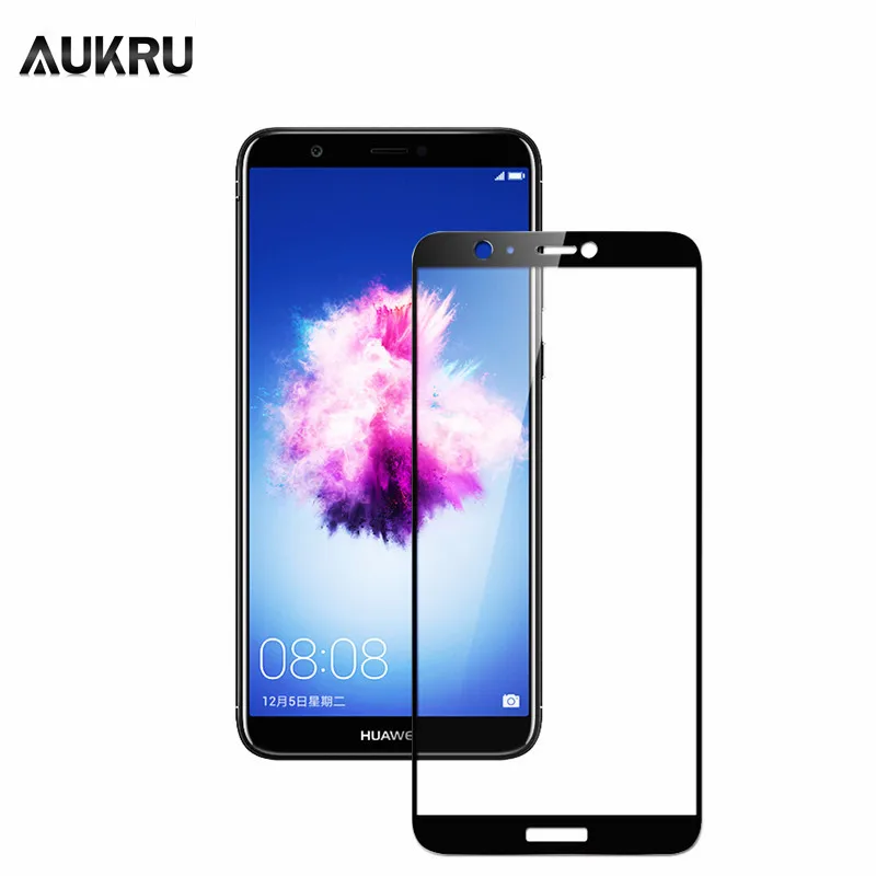 AUKRU полное покрытие закаленное Стекло для huawei honor 10 9 Lite 7X защитный пленка Экран
