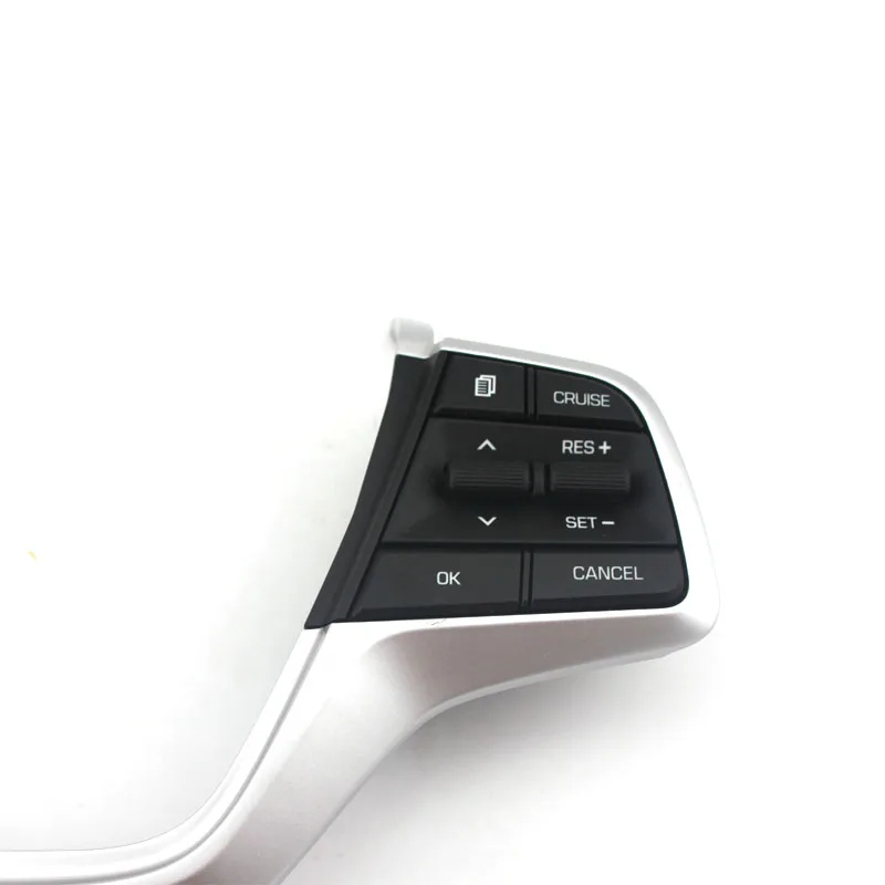 Для hyundai Elantra 1.6l автомобильный Bluetooth кнопка управления громкостью канала телефона круиз управление Рулевое колесо кнопки переключатель черный