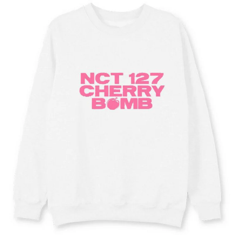Vsenfo Nct 127 Вишневый бомба толстовка женская повседневная с круглым вырезом Kpop NCT U 127 Dream толстовки с длинным рукавом пуловер Женская одежда