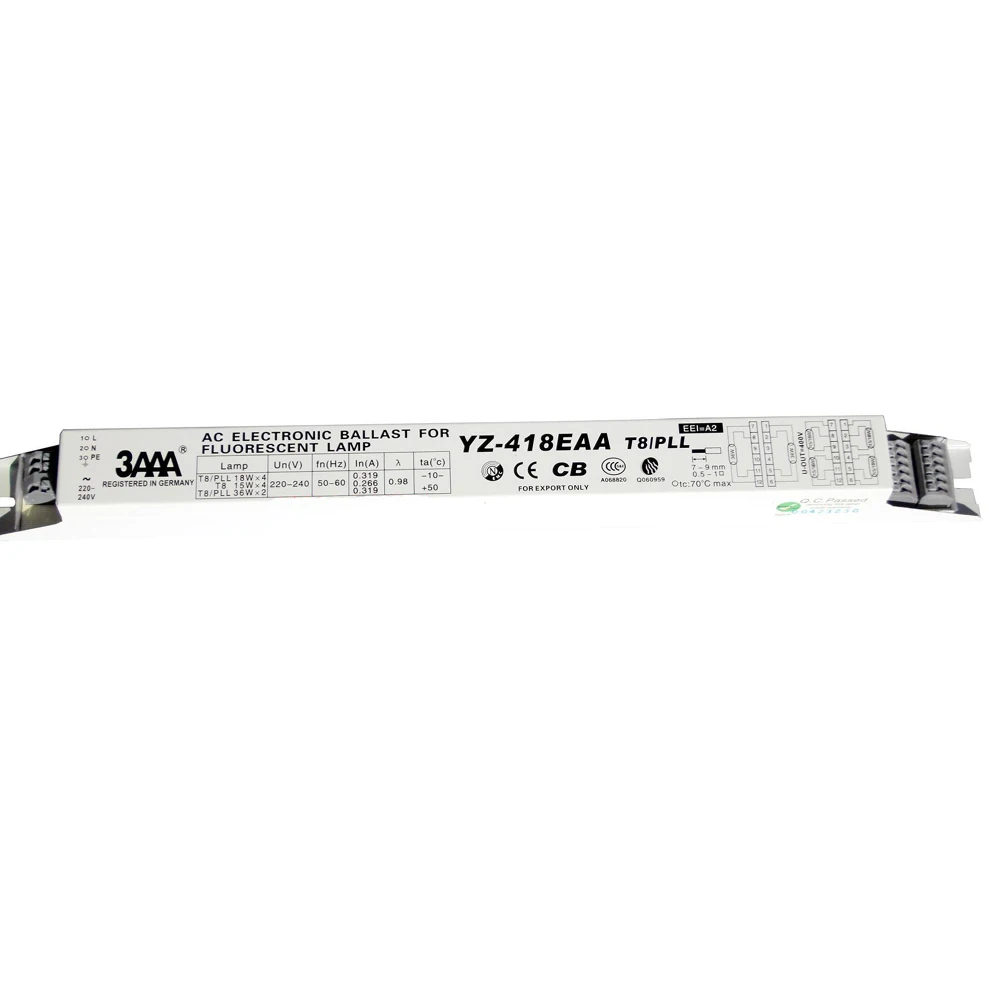 YZ418EAA electric ballast 1