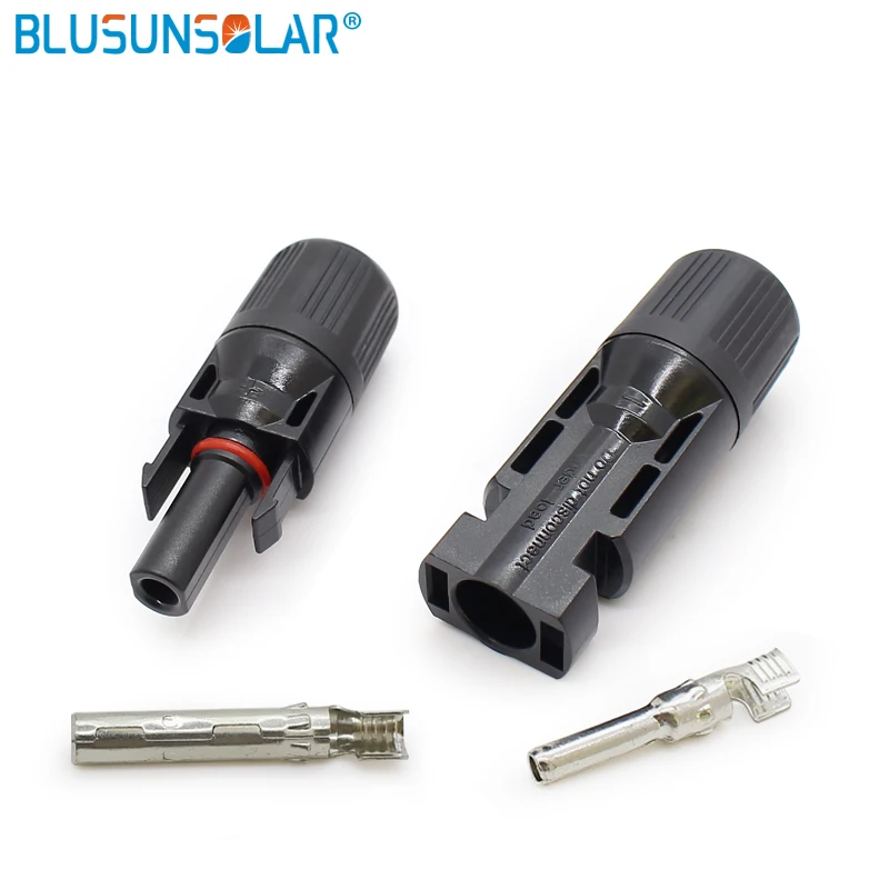 100 Pair High Quality IP67 MC4 Solar Panel Plug Socket Connectors Male